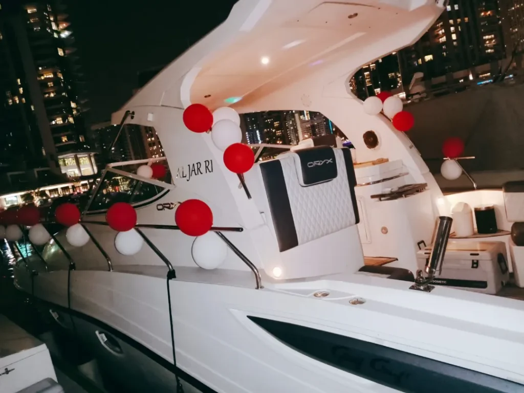 Birthday Yacht Party Dubai – 36 ft (10 Guests) – 23