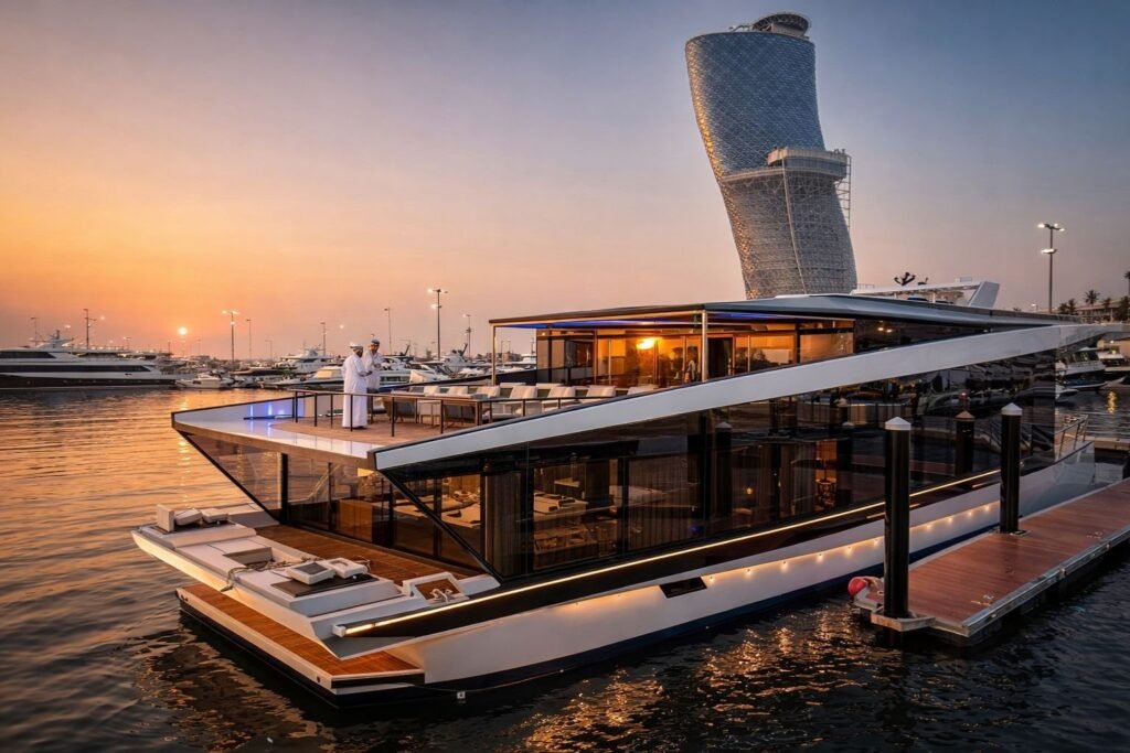 Glass Houseboat Abu Dhabi – 1